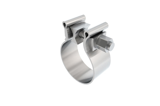 Borla 2.25" T-304 Stainless Steel AccuSeal Single Bolt Band Clamp | 18322
