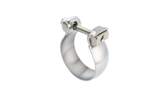 Borla 2.36" (60mm) T-304 Stainless Steel Half Moon/ Swivel Joint Clamp | 18323