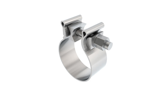 Borla 2.5" T-304 Stainless Steel AccuSeal Single Bolt Band Clamp | 18325