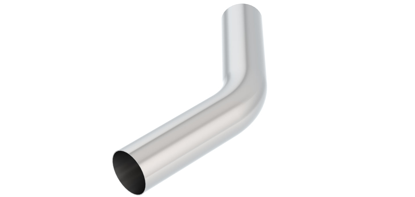 Borla Universal Elbow, 3" Outside Diameter, 45 T-304 Stainless Steel. | 19002