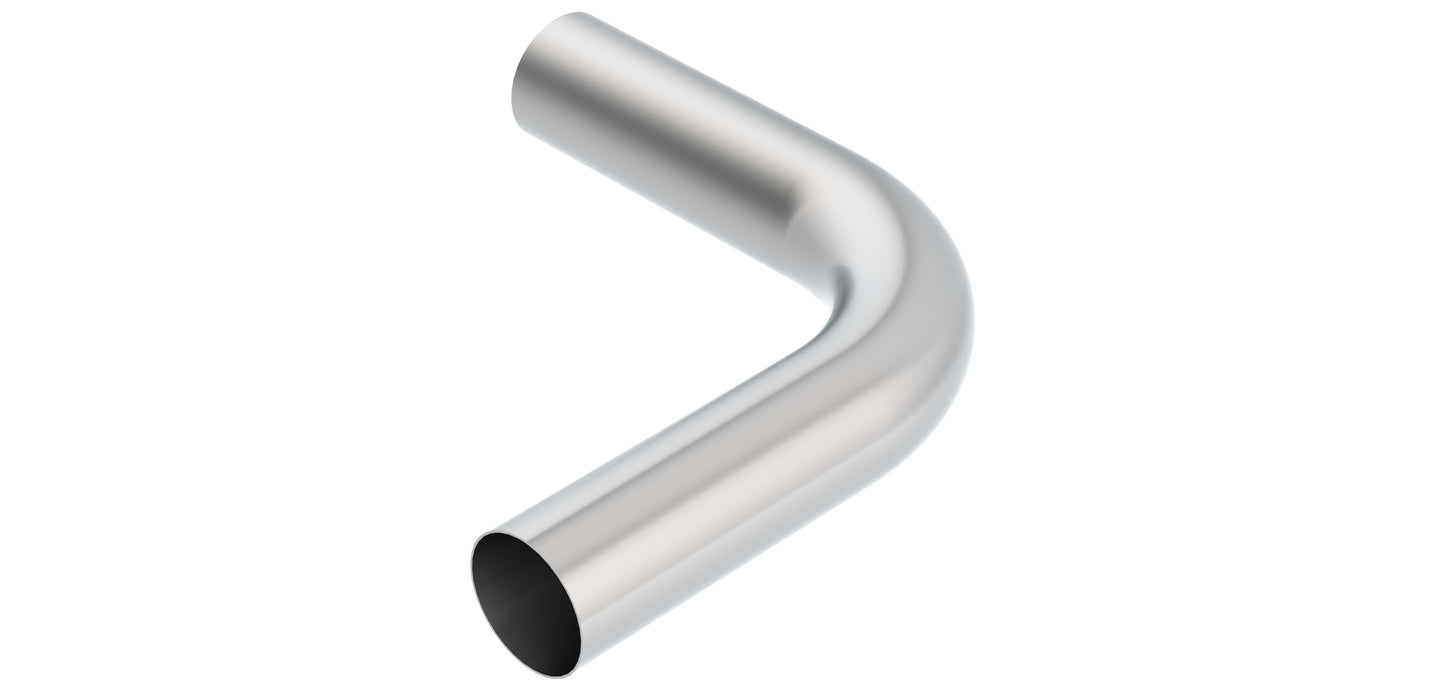 Borla Universal Elbow, 3" Outside Diameter, 90 T-304 Stainless Steel. | 19003