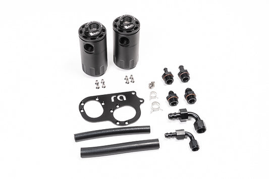 RADIUM Engineering  Lotus 2ZZ-GE Engine Oil Catch Can Kit | 20-0019-FL