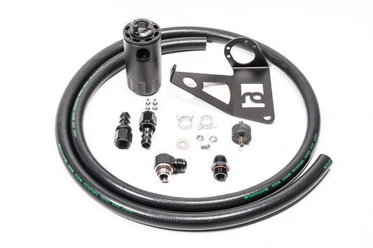 RADIUM Engineering 00-06 BMW E46 Engine Oil Catch Can Kit | 20-0073-FL