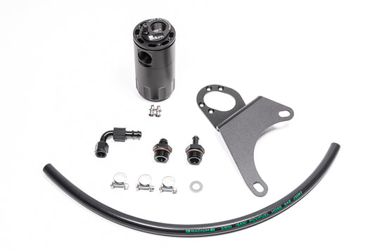 RADIUM Engineering 03-07 Mitsubishi Lancer Evolution Engine Oil Catch Can Kit | 20-0116-FL