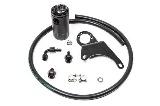 RADIUM Engineering 03-07 Mitsubishi Lancer Evolution Engine Oil Catch Can Kit | 20-0117-FL