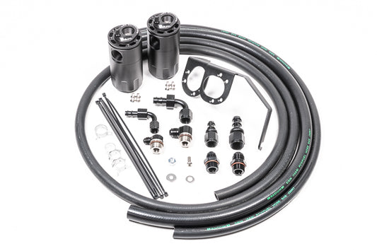 RADIUM Engineering 15-21 Subaru WRX Engine Oil Catch Can Kit | 20-0256-FL
