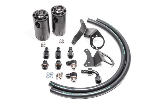 RADIUM Engineering 11-14 Ford Mustang Engine Oil Catch Can Kit | 20-0324-FL