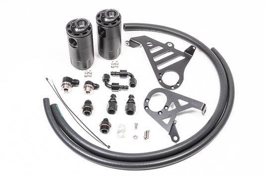 RADIUM Engineering 16-18 Ford Focus Engine Oil Catch Can Kit | 20-0328-FL