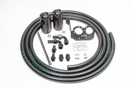 RADIUM Engineering 14-14 Ford Mustang Engine Oil Catch Can Kit | 20-0329-FL