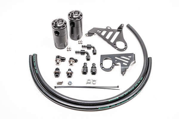 RADIUM Engineering 15-18 Ford Focus Engine Oil Catch Can Kit | 20-0358-FL