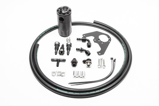 RADIUM Engineering 04-07 Cadillac CTS Engine Oil Catch Can Kit | 20-0563-FL