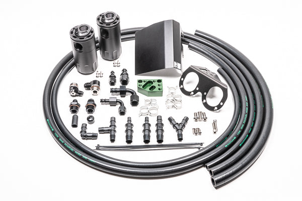 RADIUM Engineering 02-21 Subaru EJ Engine Oil Catch Can Kit | 20-0608-FL