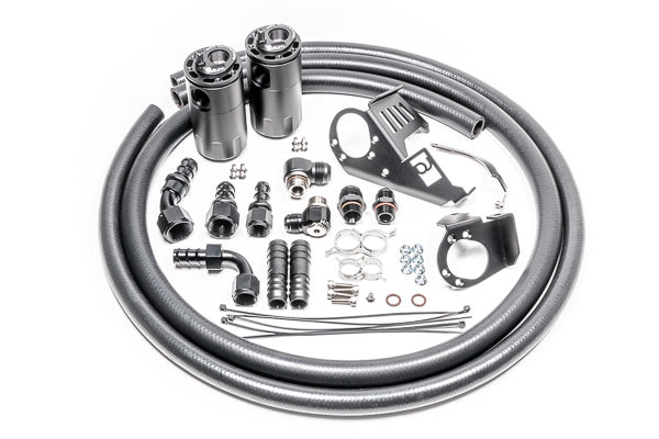 RADIUM Engineering 22-26 Subaru WRX Engine Oil Catch Can Kit | 20-0756-FL