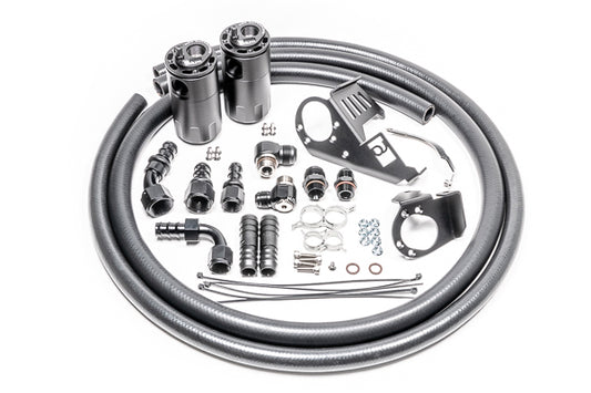 RADIUM Engineering 22-26 Subaru WRX Engine Oil Catch Can Kit | 20-0756-FL
