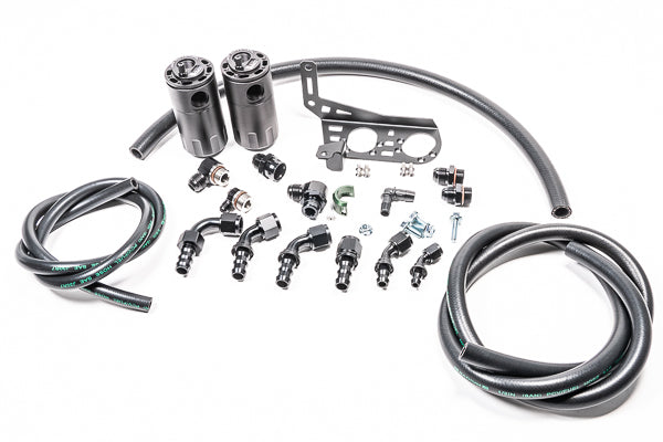 RADIUM Engineering 03-13 Lamborghini Gallardo Engine Oil Catch Can Kit | 20-0859-FL