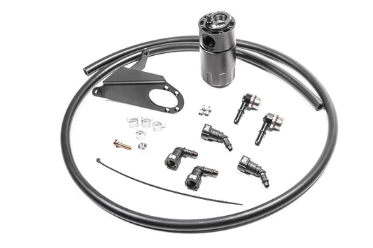 RADIUM Engineering 14-19 Chevrolet Corvette Engine Oil Catch Can Kit | 20-0985-FL