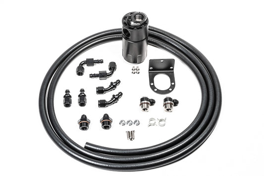 RADIUM Engineering  Universal  Single Catch Can, 6An Kit, Fluid Lock | 20-1806-FL