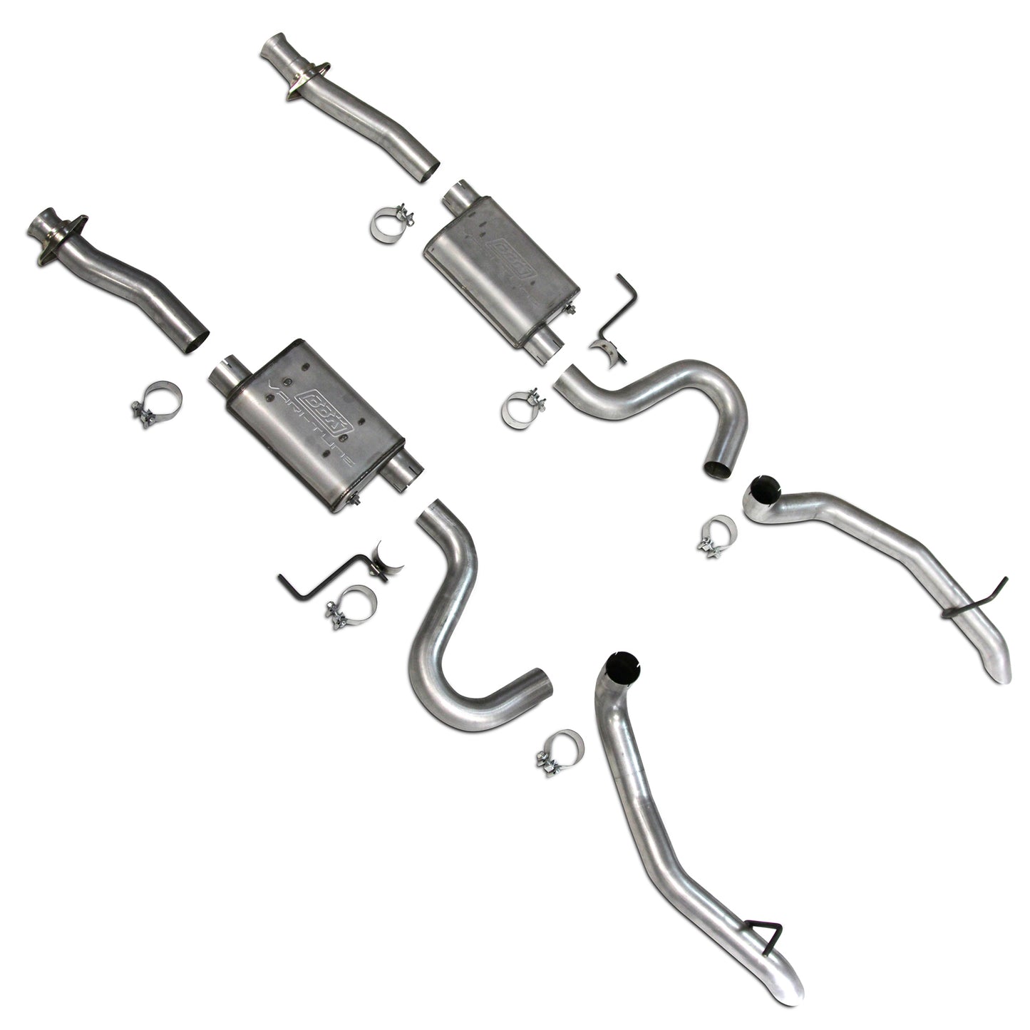 BBK 87-93 Ford Mustang Exhaust System Kit | 3002