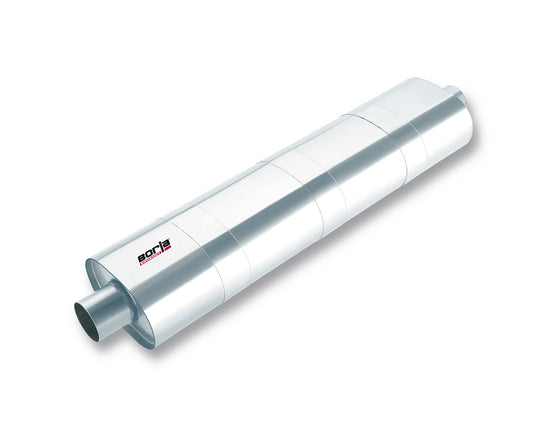 Borla 1 Multi-Core Racing Muffler For Pre-Runner Vehicles - 3" Center Inlet/ 3' Center Outlet 5.5" x 8.5" Oval x 34" Long Body 39.25" Overall Length. Universal | 400115