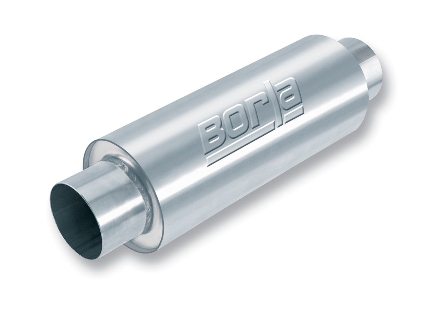 Borla 1 Multi-Core Racing Muffler For Venues Requiring A Muffler - 3.5" Center Inlet/ 3.5" Center Outlet 6.25" Round x 24" Long Body 29" Overall Length. Universal | 400261