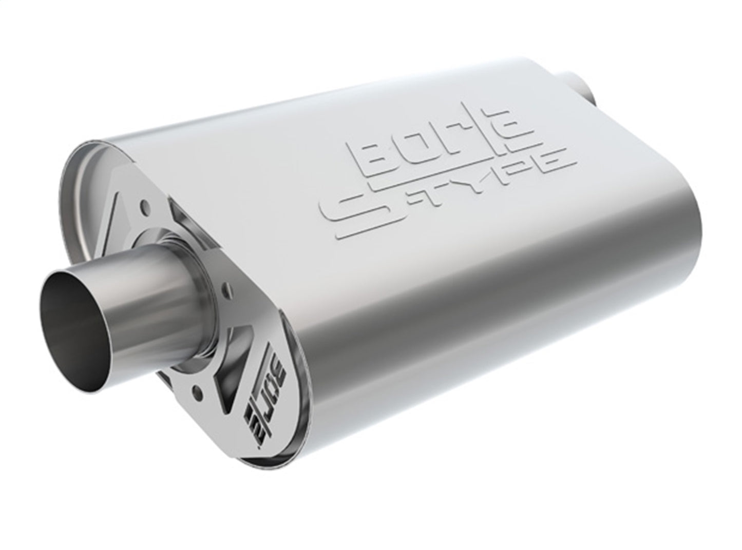 Borla S-Type CrateMuffler For Small Block Ford Stock Output 289/ 302 (Exc. Coyote 5.0L)/ 351 Windsor V8. | 400837