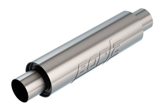 Borla 1 Multi-Core Muffler Racing Muffler - 2.5" Center Inlet/ 2.5" Center Outlet 4" Round x 14" Long Body 19" Overall Length. Universal | 401383