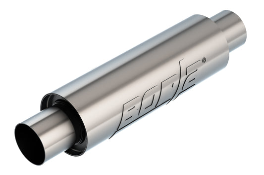 Borla 1 Multi-Core Muffler Racing Muffler - 2.5" Center Inlet/ 2.5" Center Outlet 4" Round x 12" Long Body 17" Overall Length. Universal | 401384