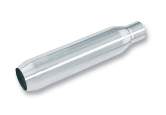 Borla 1 Multi-Core Bullet Racing Muffler - 2.5" Center Inlet/ 2.5" Center Outlet (no neck) 3.5" Round x 14" Long Body 16.75" Overall | 40641