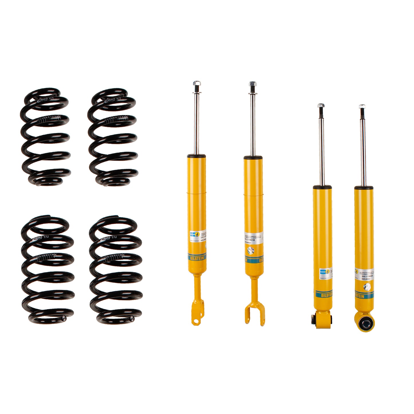 Bilstein B12  02-08 AUDI A4 Quattro (8E2, B6) Performance Suspension Kit | 46-188496