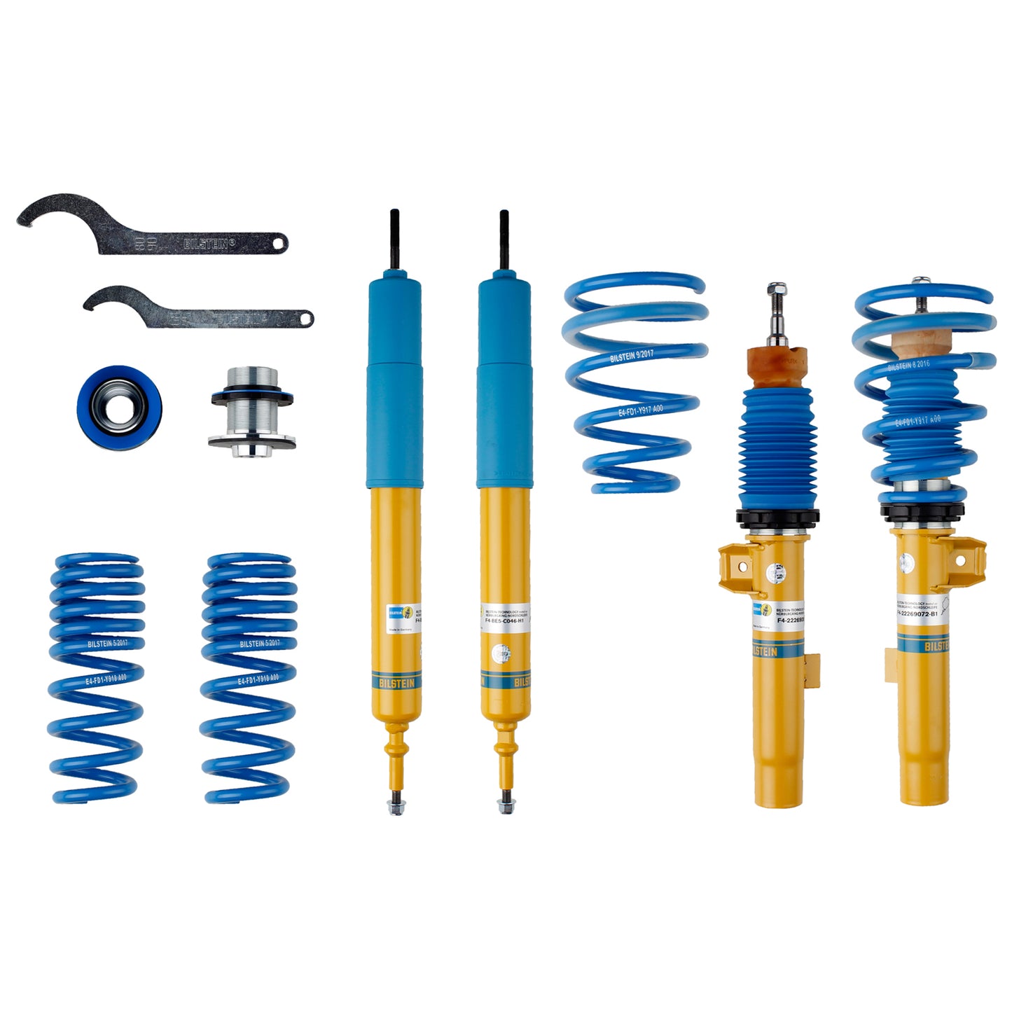 Bilstein B14 06-13 BMW E90 3-series Base Front and Rear Suspension Kit