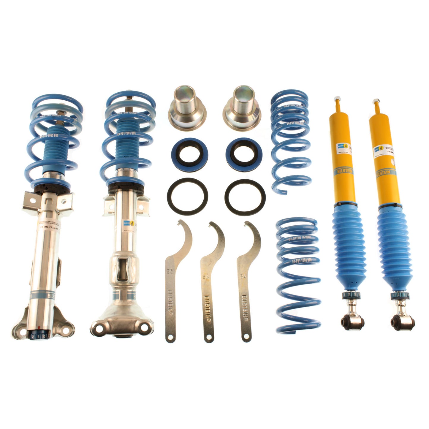 Bilstein B16 08-15 Mercedes-Benz C-class W204, E-class W212 Front and Rear Performance Suspension System | 48-141147