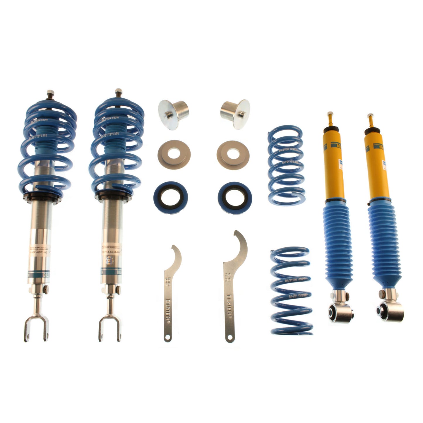 Bilstein B16 02-09 Audi A4, A4 Quattro Front and Rear Performance Suspension System | 48-169301