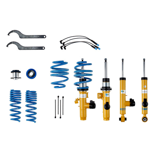 Bilstein B16 (DampTronic) 13-20 BMW xDrive 3 F30, 4 F32, 2 F22 Front and Rear Suspension Kit | 49-255980