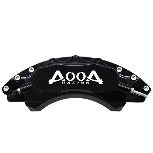 AOOA 05-09 Ford Mustang Aluminum Brake Caliper Covers for 16" wheels - Black with No Logo