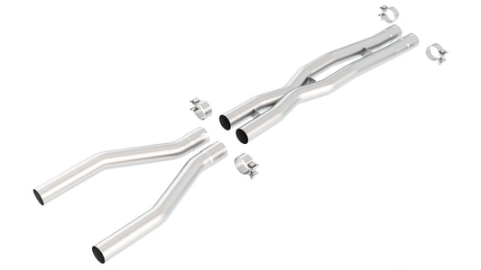 Borla 09-15 Cadillac CTS Connection Pipes - X-Pipe With Mid-Pipes | 60524
