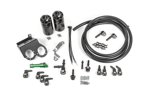 RADIUM Engineering 15-19 Chevrolet Corvette Engine Oil Catch Can Kit | 20-1186-FL