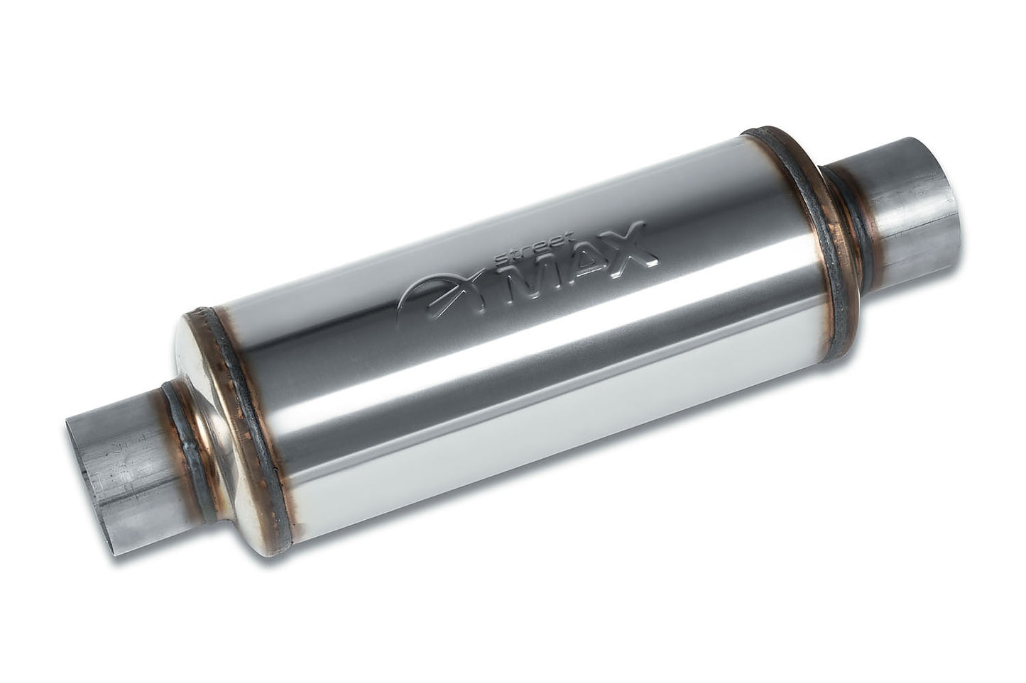 Street Series - Street Max Straight Through Performance Muffler Round Body | SM12619