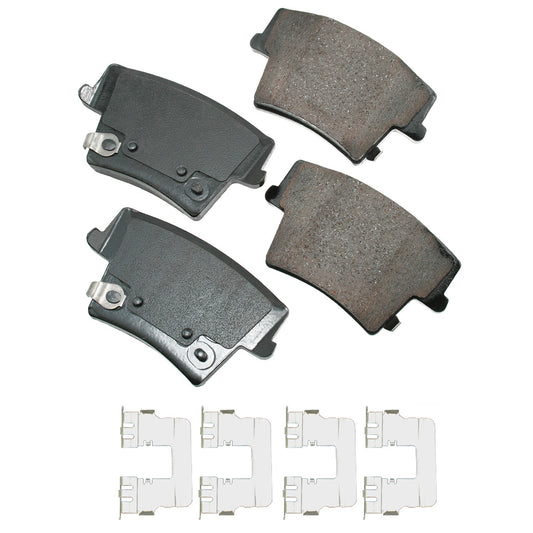 Akebono Brake Pads Rear Dodge 05 -18 Challenger Charger | AKEACT1057