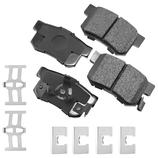 Akebono ProACT Ultra-Premium Bra ke Pads - Rear | AKEACT1086A