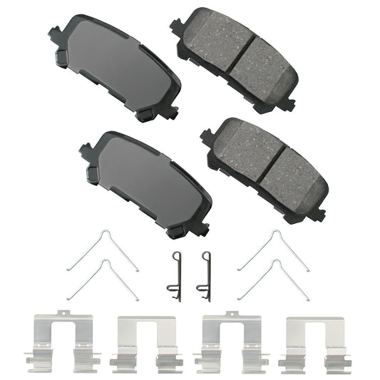 Akebono Brake Pad Rear Acura MDX 07-16 Honda Odyssey | AKEACT1281