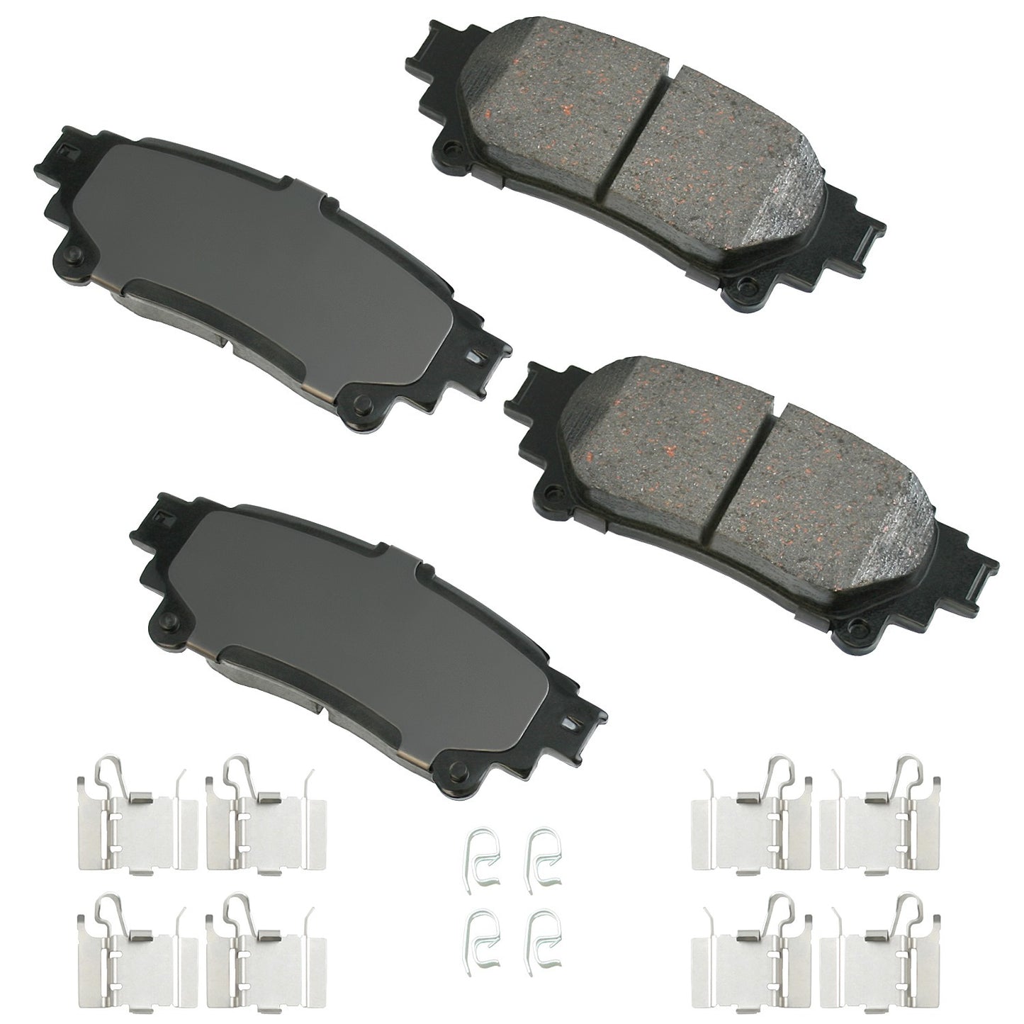 Akebono ProACT Ultra-Premium Bra ke Pads - Rear | AKEACT1391A