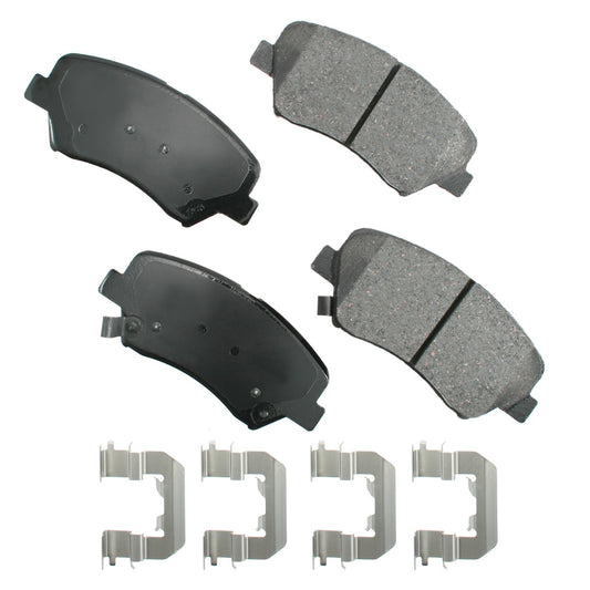 Akebono Brake Pad Front Hyundai Elantra 11-16 Coupe 13- | AKEACT1543A