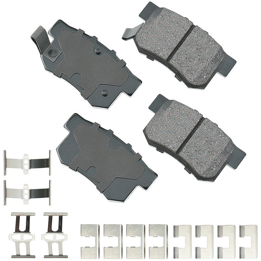 Akebono ProACT Ultra-Premium Bra ke Pads - Rear | AKEACT537A