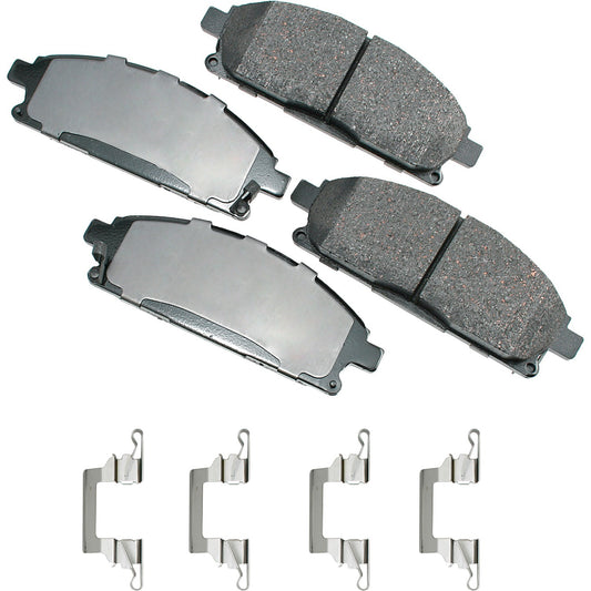 Akebono Brake Pads Front Acura MDX 03-06 Quest 04-09 | AKEACT691A