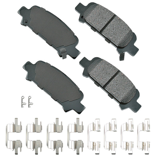 Akebono ProACT Ultra-Premium Bra ke Pads - Rear | AKEACT770A