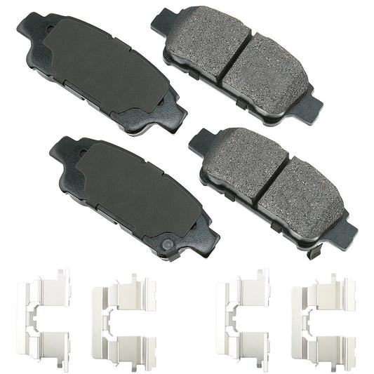 Akebono ProACT Ultra-Premium Bra ke Pads - Rear | AKEACT995A