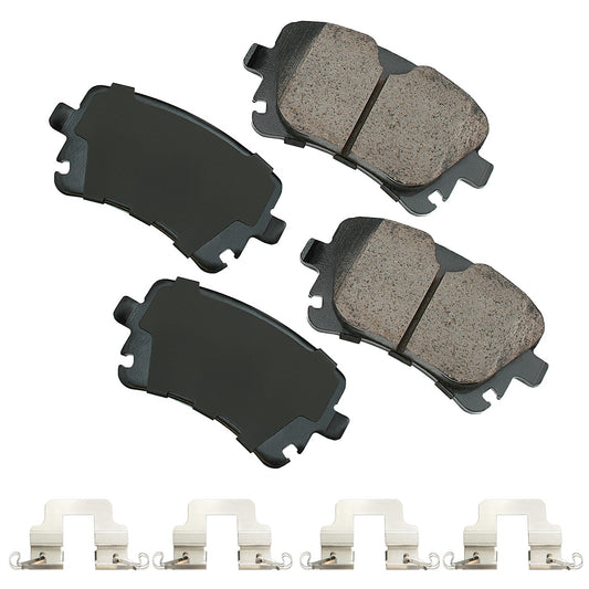 Akebono Euro Ultra-Premium Brake Pads - Rear | AKEEUR1018A