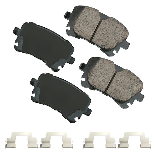 Akebono Brake Pads Audi A6 11-06 A6 Quattro 11-05  A8 | AKEEUR1018B