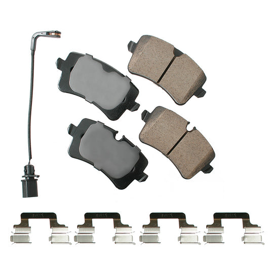 Akebono Euro Ultra-Premium Brake Pads - Rear | AKEEUR1547A