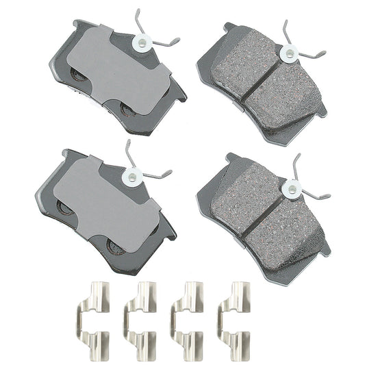 Akebono Brake Pads Rear Audi A3 11-13 A4 00-06 | AKEEUR340B
